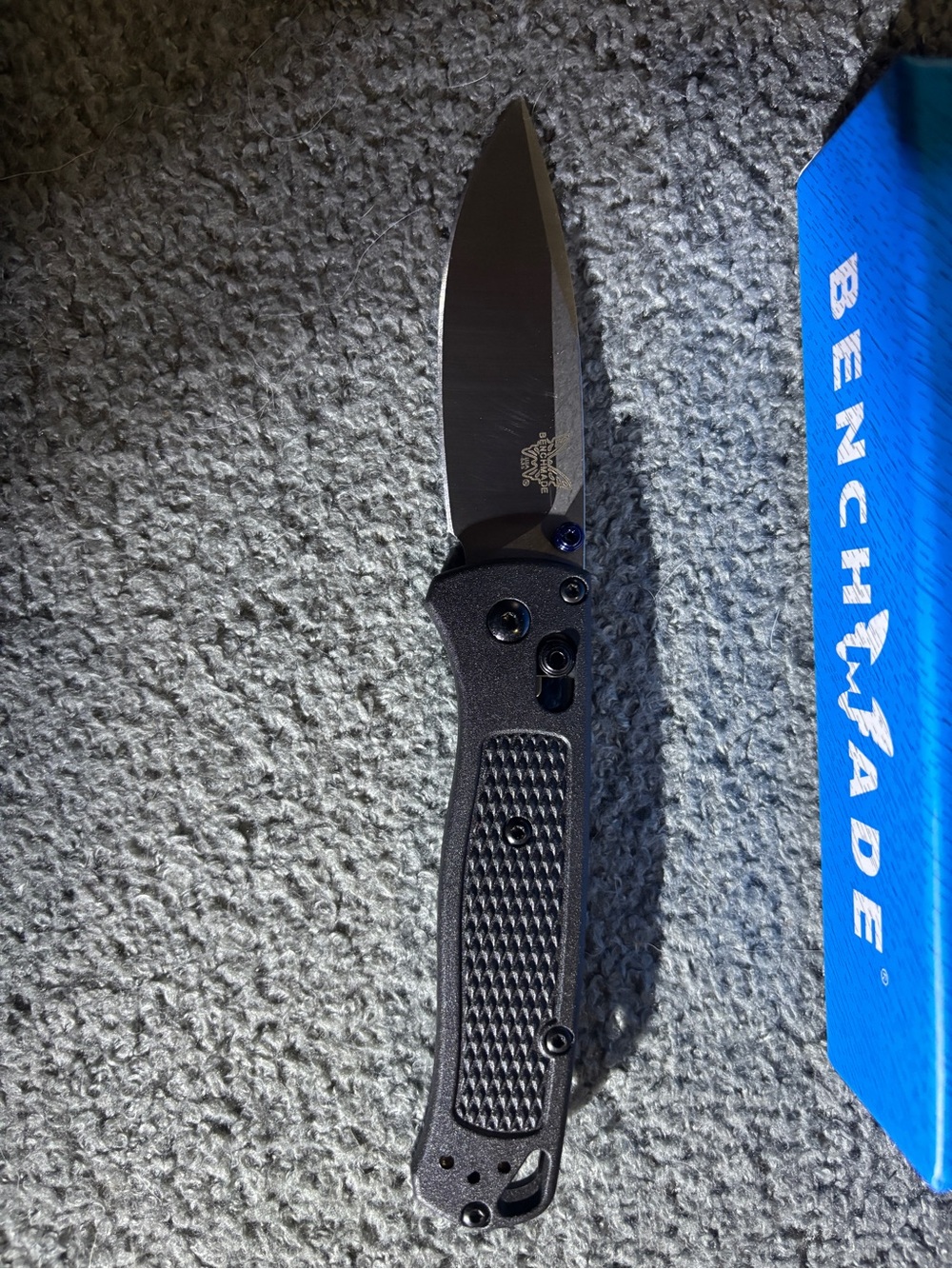 Benchmade Black Folding Pocket Knife - Tactical EDC Blade